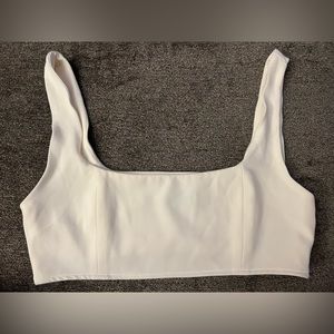PRINCESS POLLY. White Crop Top